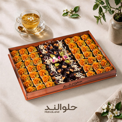 کد محصول 17 (تارت حلوا سنتی و خرمایی)